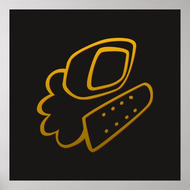 Gold Elegance 06 Print (Front)