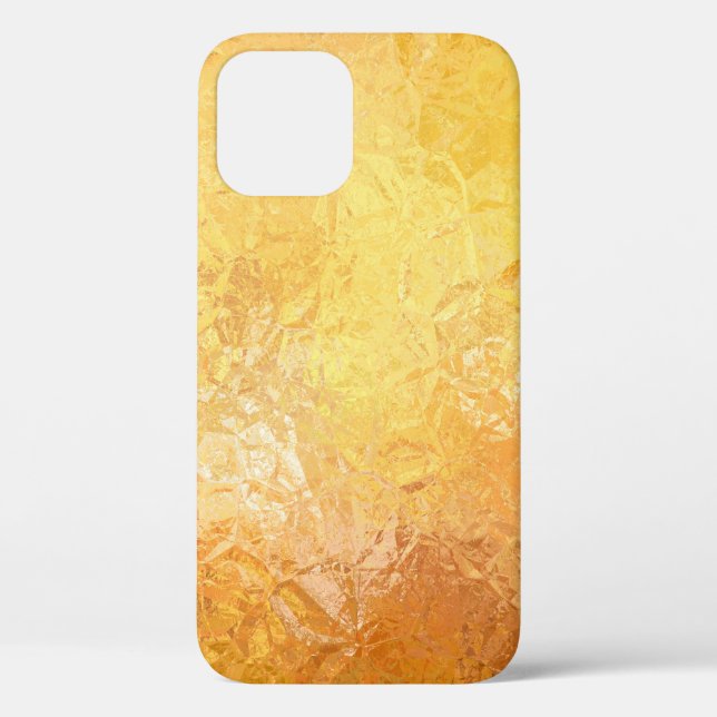 Gold Elegance: Abstract Luxurious Background Case-Mate iPhone Case (Back)