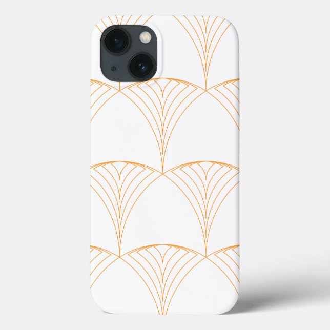 Gold, elegant simple luxurious traditional pattern Case-Mate iPhone case (Back)