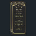Gold Elegant Tarot Card Wedding<br><div class="desc">Elegant and modern wedding design inspired by a tarot card. Design is not real foil. You can customise this further by clicking on the "PERSONALIZE" button. Matching Items in our shop for a complete party theme. For further questions please contact us at ThePaperieGarden@gmail.com</div>