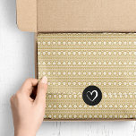 Gold Fair Isle Christmas Sweater Pattern Tissue Paper<br><div class="desc">Custom designed tissue paper features a modern fair isle Christmas sweater pattern. Click Customise It to add your own text and images to create a unique one of a kind design for gift wrap or craft projects.</div>