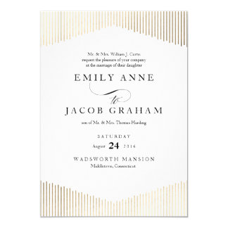 art deco invitations