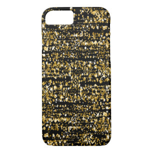 Gold Faux Glitter & Sparkles iPhone 8/7 Case