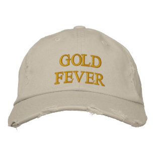 GOLD FEVER EMBROIDERED HAT