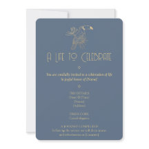 Gold Filigree Art Deco | Toucan Photo Memorial