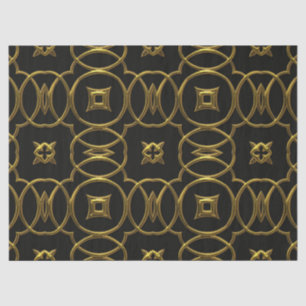 gold filigree tissue paper