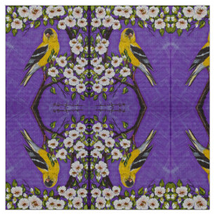 Gold Finch Fabric