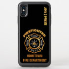 Gold Firefighter Name Template