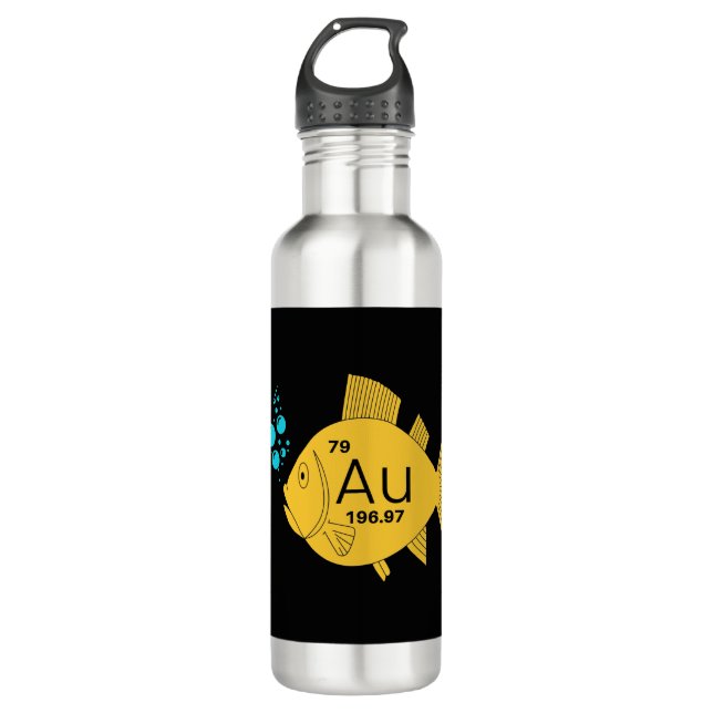 Gold Fish 710 Ml Water Bottle (Front)