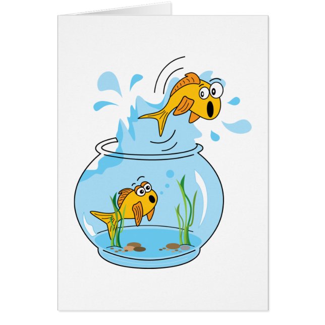 Gold Fish Card (Front)