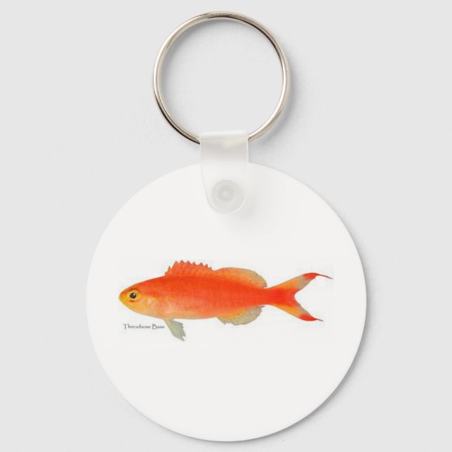Gold Fish Design Key Ring (Front)