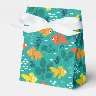 Gold Fish in Aquarium Favour Box