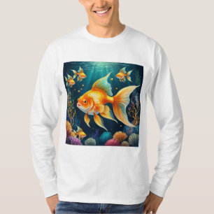Gold Fish in Underwater T-Shirt