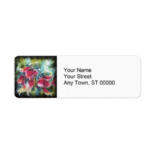 Gold Fish Luminosity Return Address Label