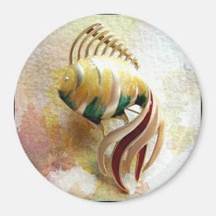 "Gold Fish" Magnet