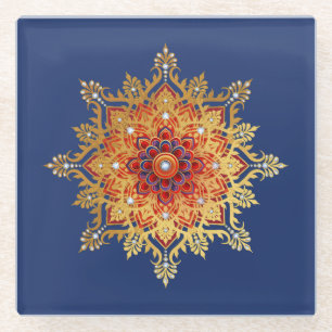 Gold Flake Coaster