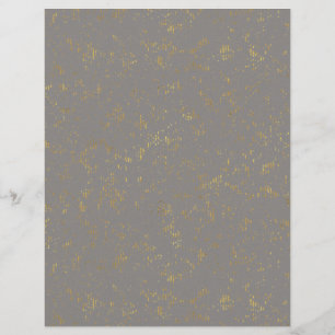 Gold Flecked Scrapbook Paper
