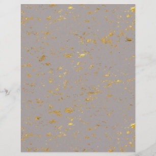 Gold Flecked Scrapbook Paper