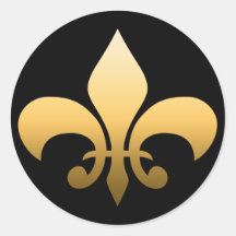 Gold Fleur de Lis