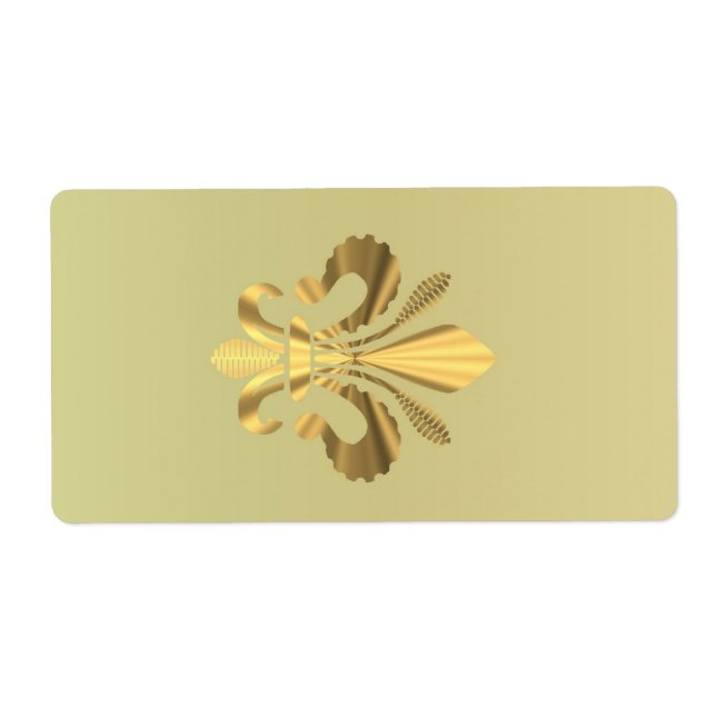 Gold fleur de lys (Front)
