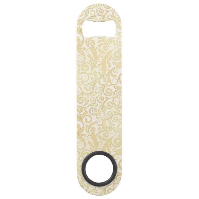 Gold floral leaves pattern (Front)