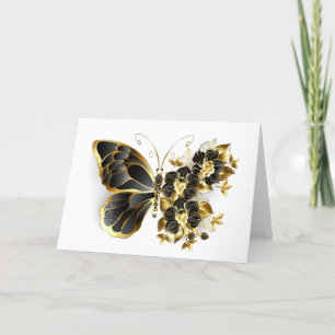 Gold Flower Butterfly with Black Orchid Program