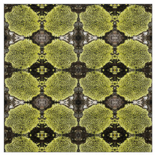 Gold Flower Fabric