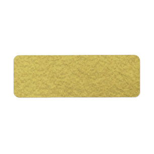 Gold Foil Background Texture Return Address Label