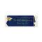 Gold Foil Blue Abstract Graduation Name Card