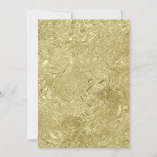 Gold Foil Formal New Year's Eve Invitation