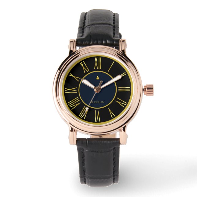 Gold Foil  Luxury Watch (Front)