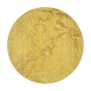 Gold Foil: Shiny Abstract Texture Cutting Board
