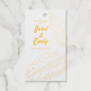 Gold Foil Tags