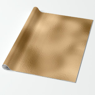 Gold Foil Wrapping Paper