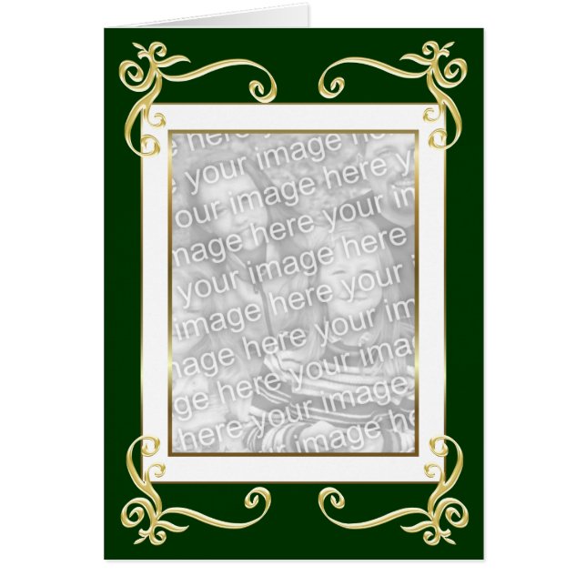 Gold Frame Card (Front)
