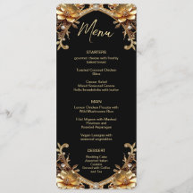 Gold Frame Menu