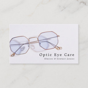 Gold Frames, Optician, Technical Practitioner Busi Business Card