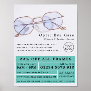 Gold Frames, Optician, Technical Practitioner Poster