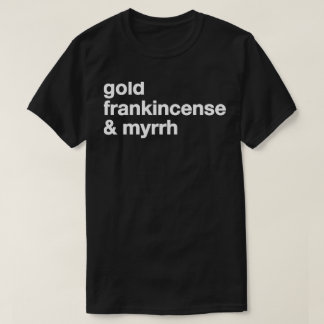 gold frankincense myrrh t-shirt