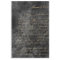 Gold French Script on Distressed Grey Decoupage