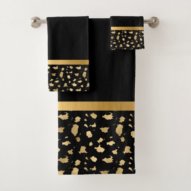 GOLD GALAXY BATHROOM SET (Insitu)