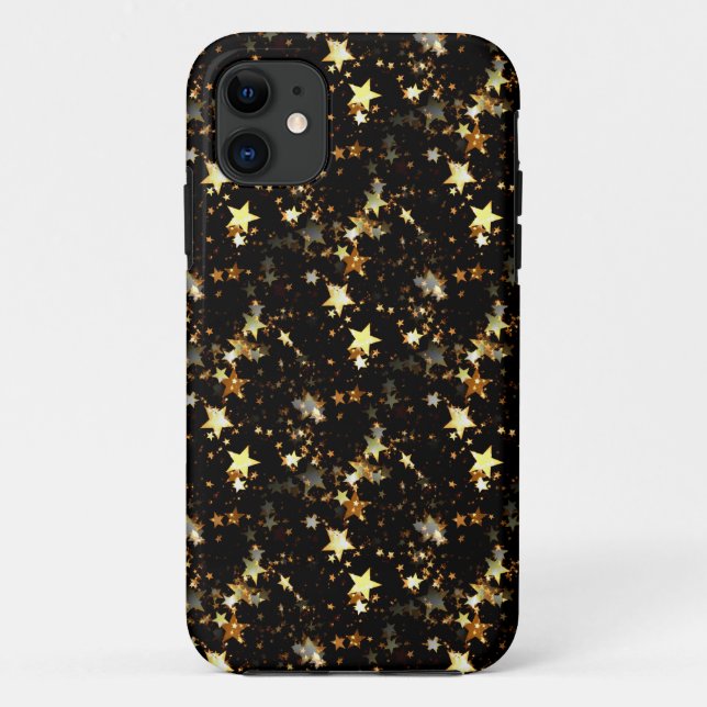 gold galaxy Case-Mate iPhone case (Back)