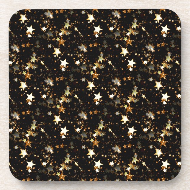 gold galaxy coaster (Front)