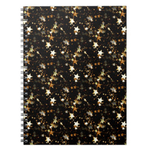 gold galaxy notebook