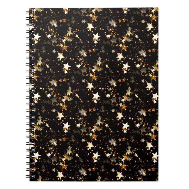 gold galaxy notebook (Front)