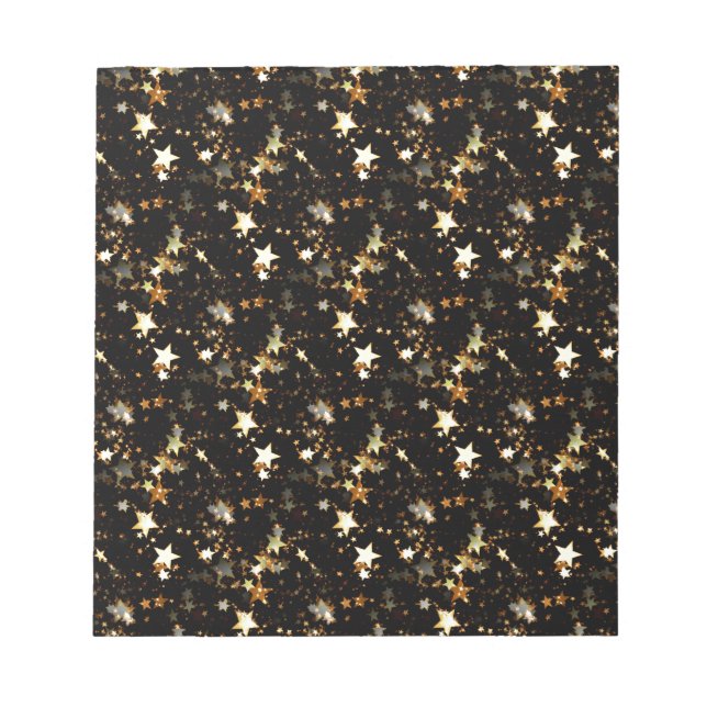 gold galaxy notepad (Front)