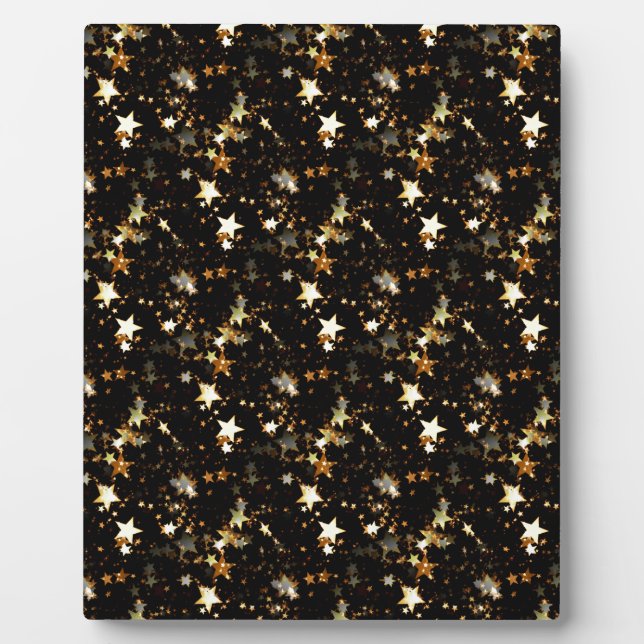 gold galaxy plaque (Front)