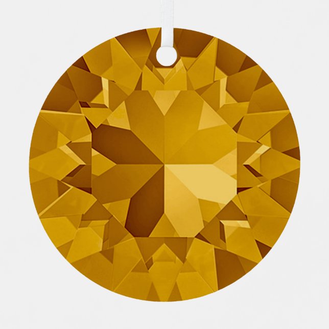 Gold Gem Ornament (Front)