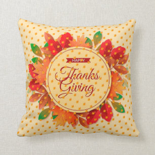 Gold Gift Thanksgiving Best Fall Time Cushion