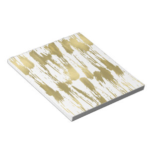 Gold Glam Abstract Notepad